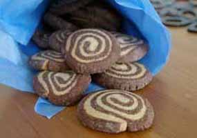 Sablés "tourbillons"