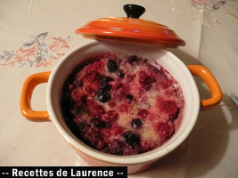 Gratin de fruits rouges