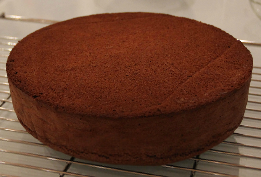 Génoise au chocolat
