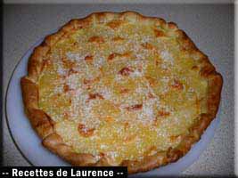 Tarte ananas et coco
