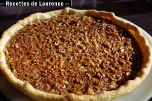 Tarte noix et au sirop d