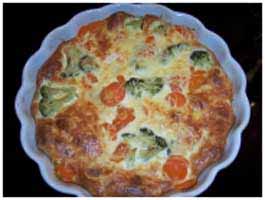 Flan de carottes et brocolis