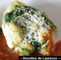 Pommes de terre farcies aux épinards frais