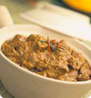Agneau au lait de coco